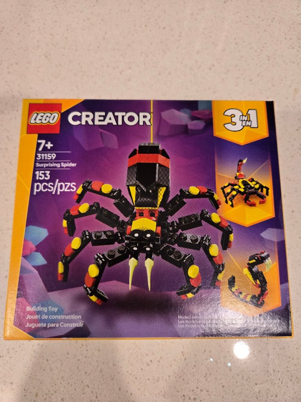 Lego Creator #31159 Surprising Spider NIB